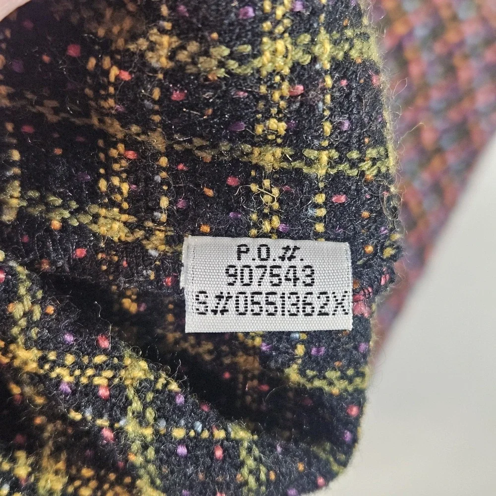 Vintage Sarah Bentley Blazer Jacket Women's Size 18W Boucle Acrylic Tweed‎